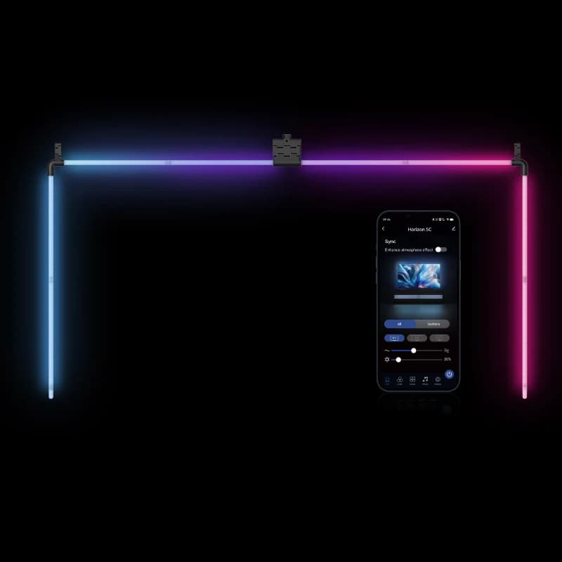 Horizon 5C TV sync light bar with app control